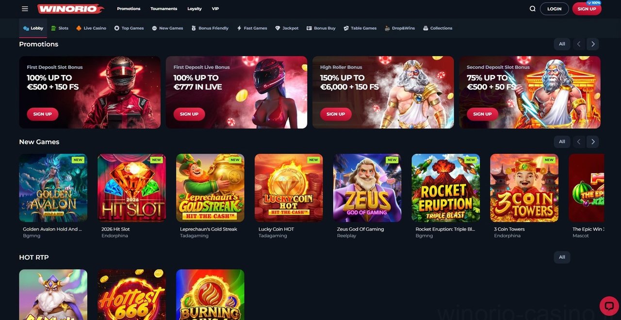 Winorio Casino Casino